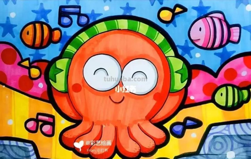 精选65张，适合1到3年级小朋友画的简单又可爱的简笔画素材！收藏