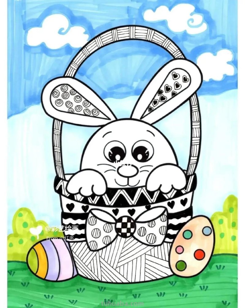 精选65张，适合1到3年级小朋友画的简单又可爱的简笔画素材！收藏