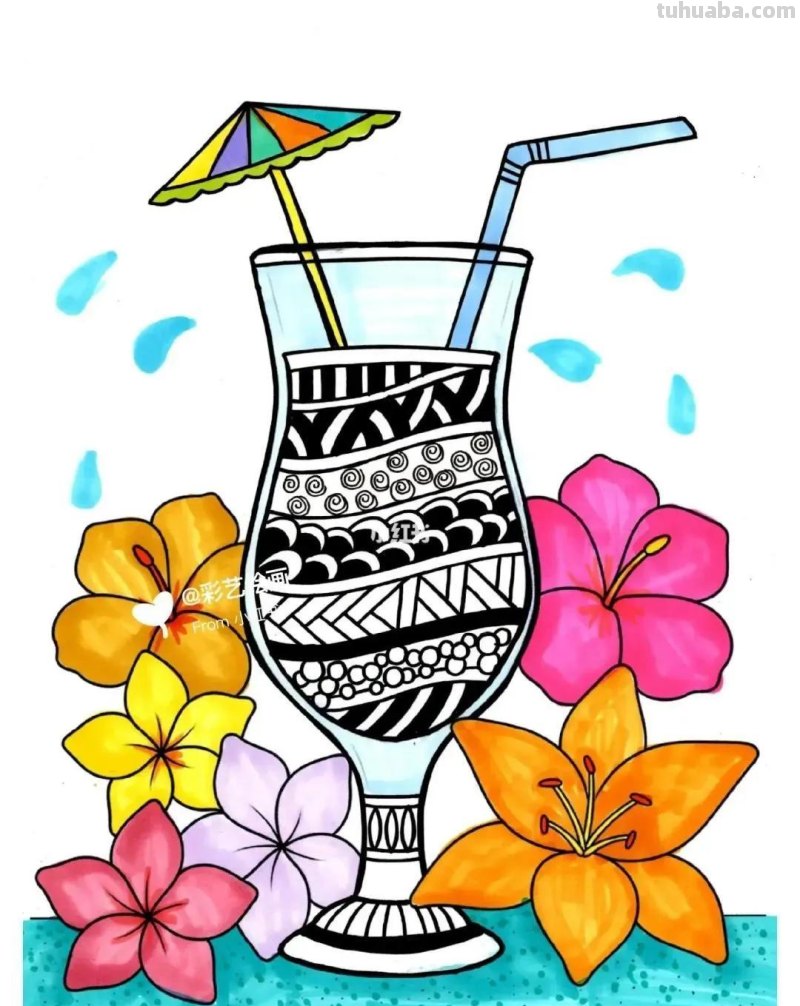 精选65张，适合1到3年级小朋友画的简单又可爱的简笔画素材！收藏