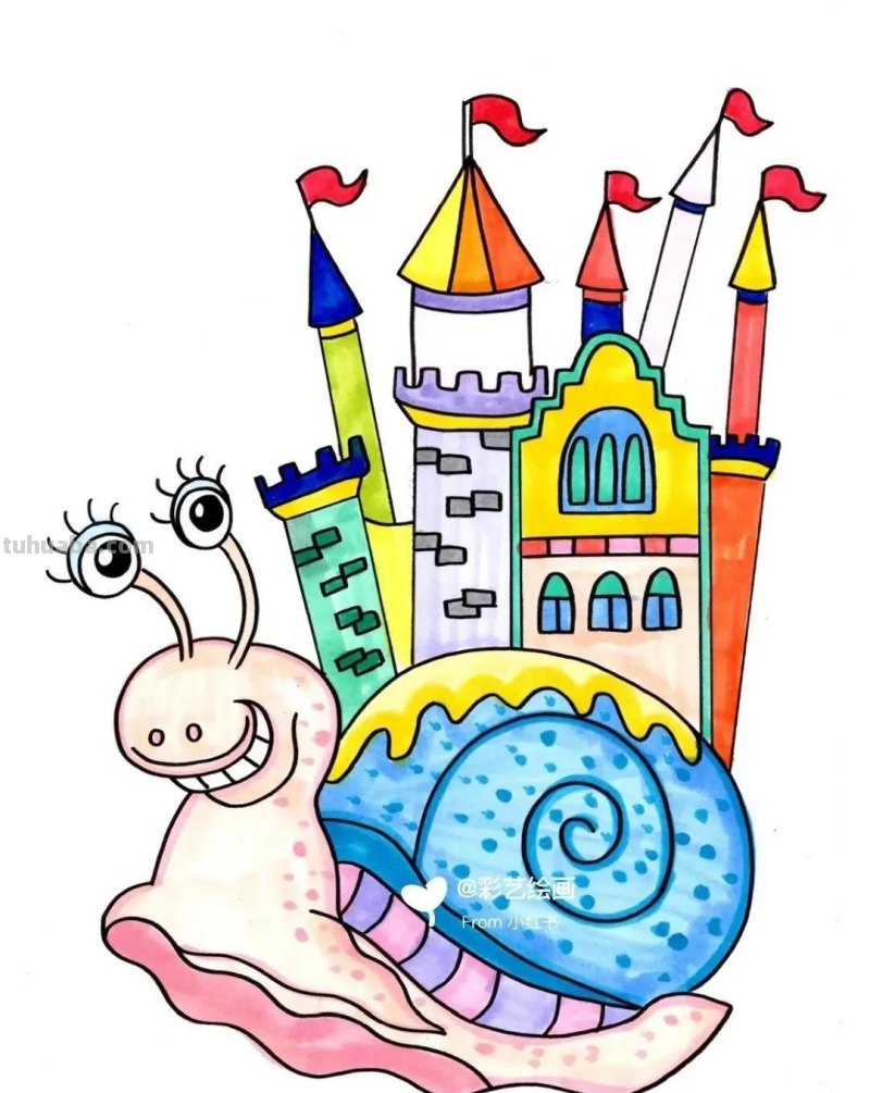 精选65张，适合1到3年级小朋友画的简单又可爱的简笔画素材！收藏