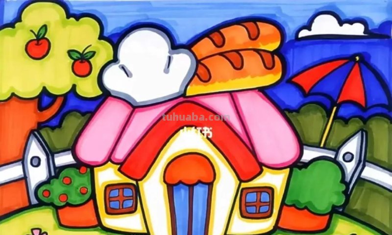 精选65张，适合1到3年级小朋友画的简单又可爱的简笔画素材！收藏