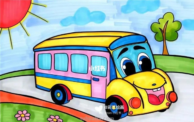 精选65张，适合1到3年级小朋友画的简单又可爱的简笔画素材！收藏