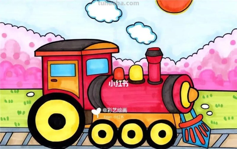 精选65张，适合1到3年级小朋友画的简单又可爱的简笔画素材！收藏