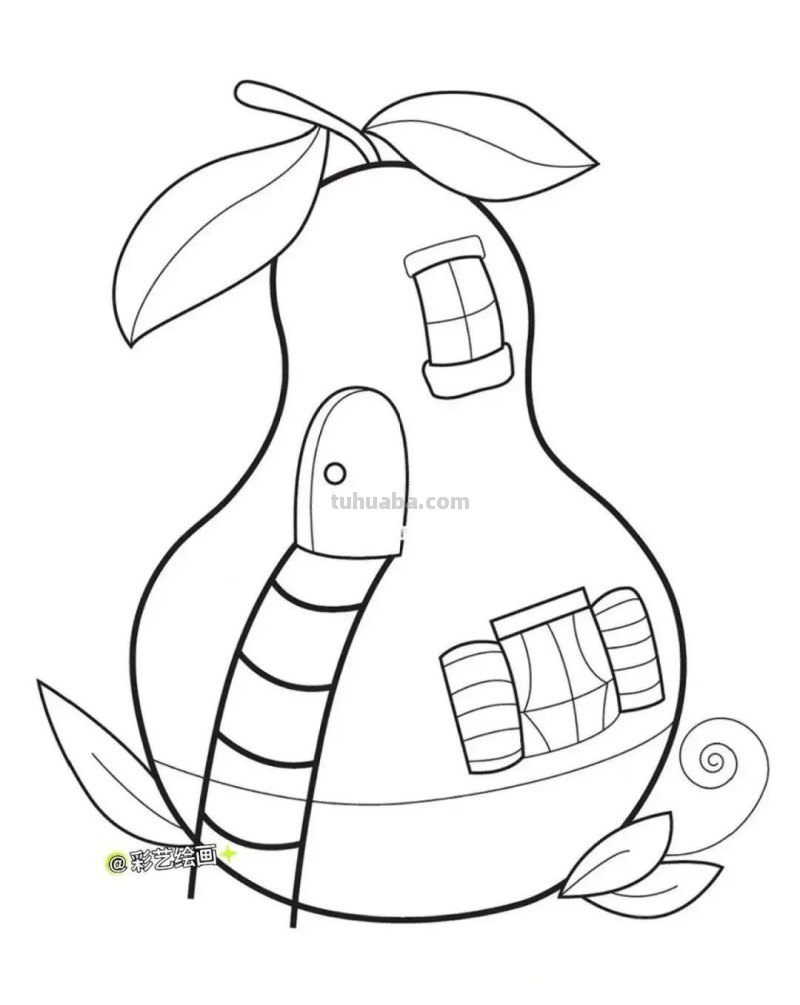 精选65张，适合1到3年级小朋友画的简单又可爱的简笔画素材！收藏