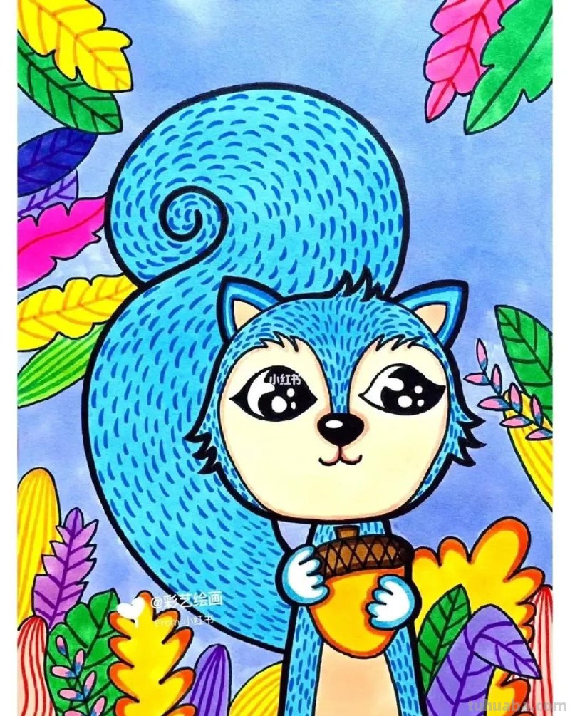 精选65张，适合1到3年级小朋友画的简单又可爱的简笔画素材！收藏