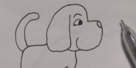 简笔画小狗怎么画（简笔画小狗怎么画可爱）