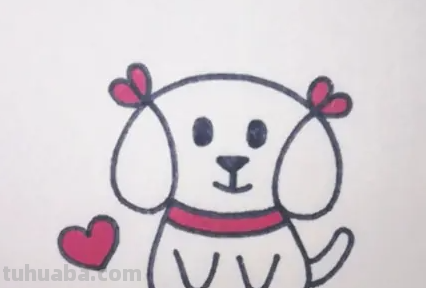 小狗怎么画简笔画（小狗怎么画简笔画可爱）