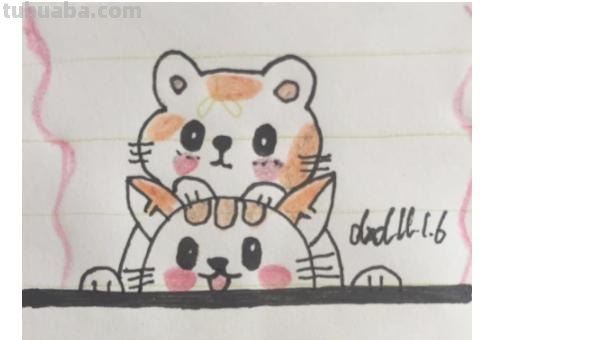 狗怎么画彩铅（狗怎么画彩铅画）