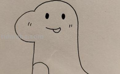 恐龙怎么画简笔画（玩具恐龙怎么画简笔画）