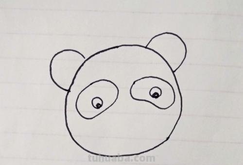熊猫怎么画 简笔画（熊猫怎么画简笔画可爱）