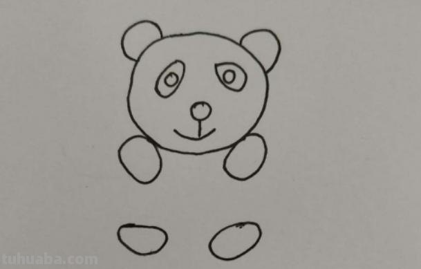 熊猫怎么画 简笔画（熊猫怎么画简笔画可爱）