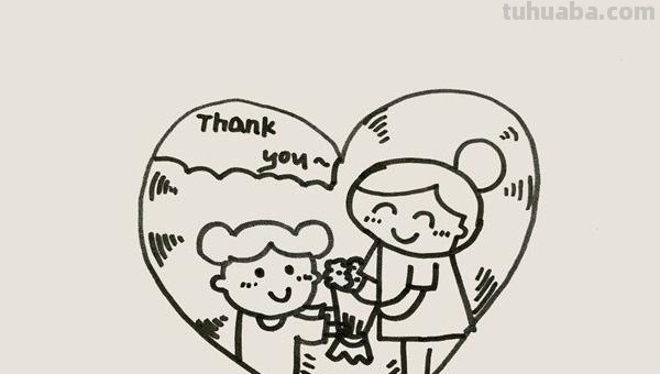 妈妈怎么画简笔画（漂亮的妈妈怎么画简笔画）