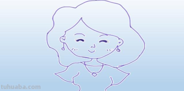 妈妈怎么画简笔画（漂亮的妈妈怎么画简笔画）
