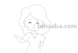 妈妈怎么画简笔画（漂亮的妈妈怎么画简笔画）