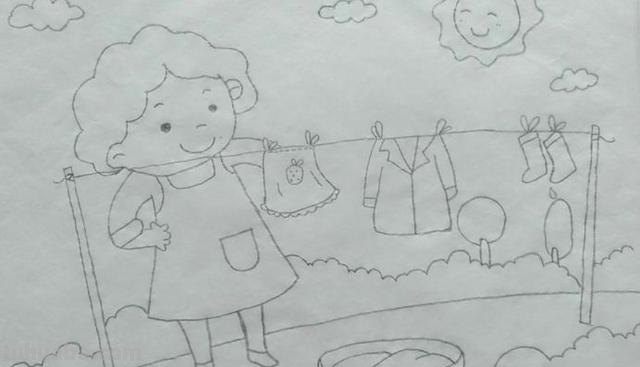 妈妈怎么画简笔画（漂亮的妈妈怎么画简笔画）