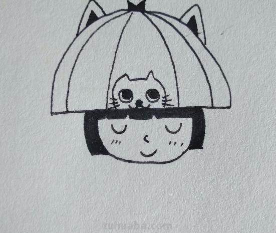 小女孩简笔画怎么画（没有穿衣服的小女孩简笔画怎么画）