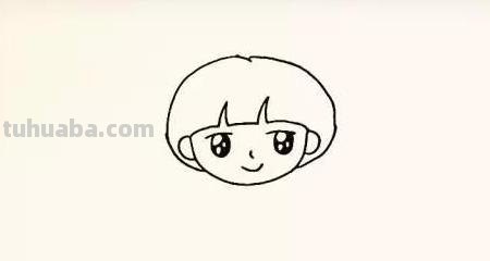 小女孩简笔画怎么画（没有穿衣服的小女孩简笔画怎么画）