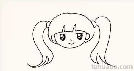 小女孩简笔画怎么画（没有穿衣服的小女孩简笔画怎么画）