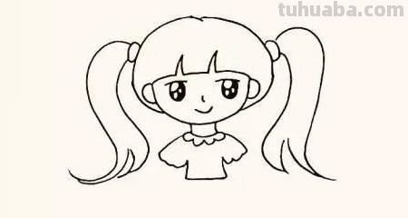 小女孩简笔画怎么画（没有穿衣服的小女孩简笔画怎么画）
