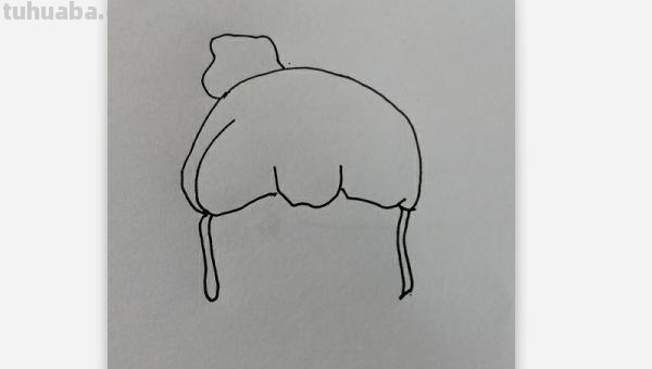 小女孩简笔画怎么画（没有穿衣服的小女孩简笔画怎么画）