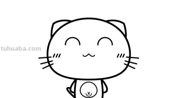 怎么画小猫简笔画（怎么画小猫简笔画 可爱）
