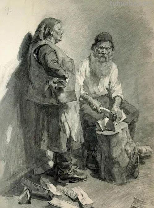 素描瓶颈，咋提高？58张头像与口诀启发你