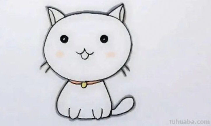 简笔画的猫怎么画（简笔画的猫怎么画才好看）