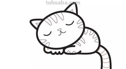 简笔画的猫怎么画（简笔画的猫怎么画才好看）