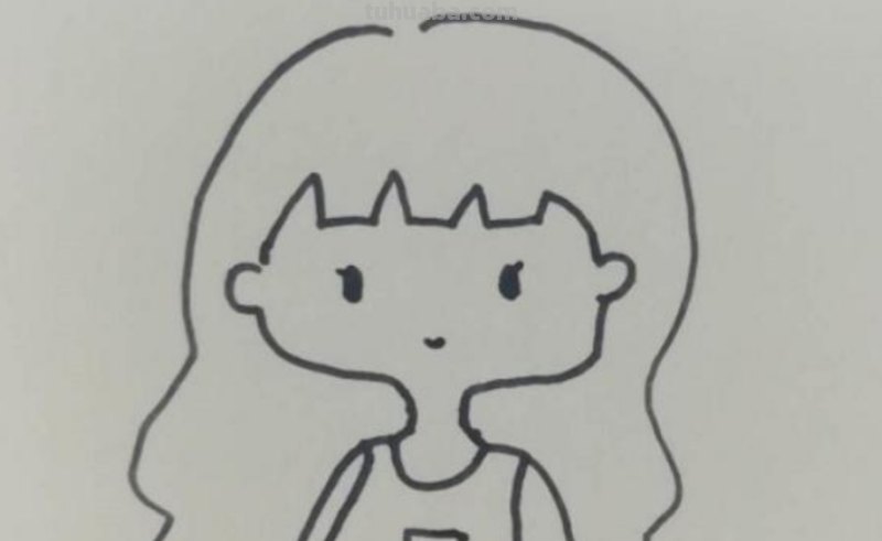 小女孩怎么画简笔画（小女孩怎么画简笔画全身）