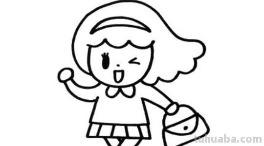 小女孩怎么画简笔画（小女孩怎么画简笔画全身）