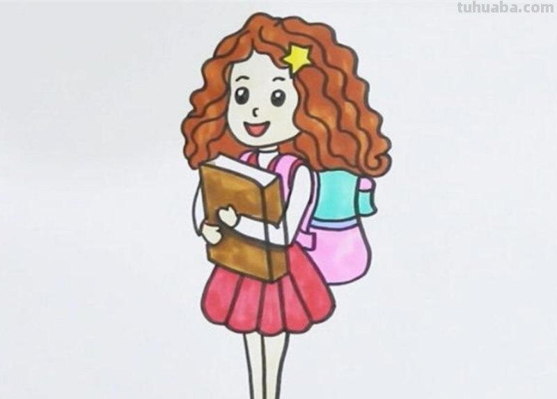 小女孩怎么画简笔画（小女孩怎么画简笔画全身）