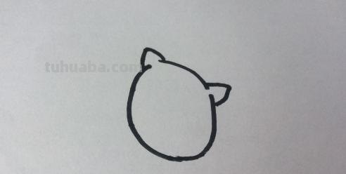 猫咪怎么画简笔画（趴着的猫咪怎么画简笔画）