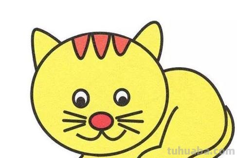 猫咪怎么画简笔画（趴着的猫咪怎么画简笔画）