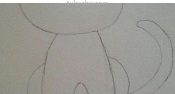 猫咪怎么画简笔画（趴着的猫咪怎么画简笔画）