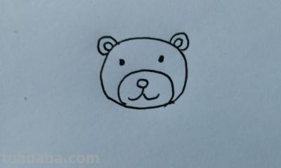 简笔画小熊怎么画（简笔画小熊怎么画可爱）