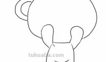 简笔画小熊怎么画（简笔画小熊怎么画可爱）
