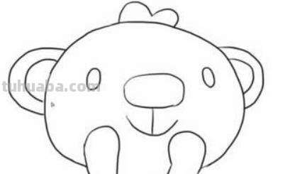 简笔画小熊怎么画（简笔画小熊怎么画可爱）