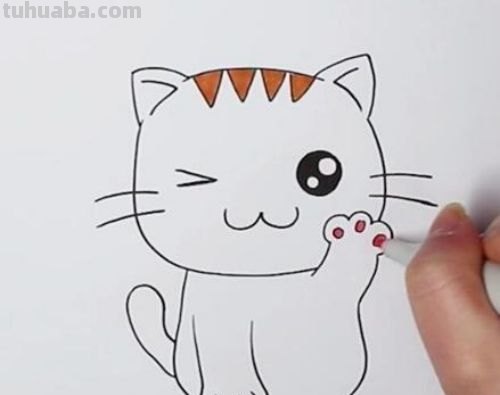 猫的简笔画怎么画（猫的简笔画怎么画又简单又可爱）