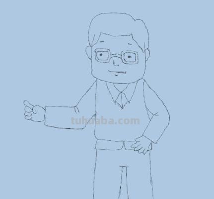 老师简笔画怎么画（）