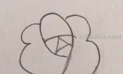 玫瑰简笔画怎么画（玫瑰简笔画怎么画要非常非常简单）