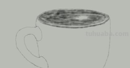 红酒杯速写（红酒杯素描）