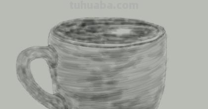 红酒杯速写（红酒杯素描）