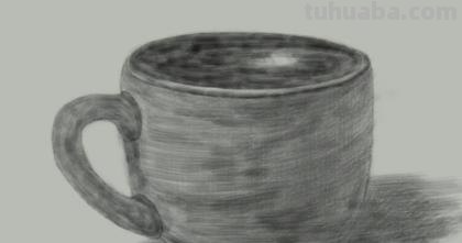 红酒杯速写（红酒杯素描）