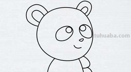怎么画熊猫简笔画（怎么画熊猫简笔画 可爱）