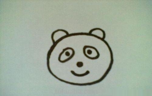 怎么画熊猫简笔画（怎么画熊猫简笔画 可爱）