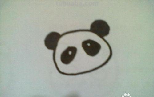 怎么画熊猫简笔画（怎么画熊猫简笔画 可爱）
