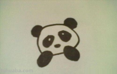 怎么画熊猫简笔画（怎么画熊猫简笔画 可爱）