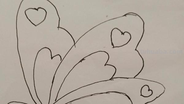 简笔画蝴蝶怎么画（简笔画蝴蝶怎么画简单又漂亮）