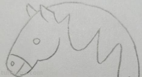 马怎么画简笔画（马怎么画简笔画 儿童）