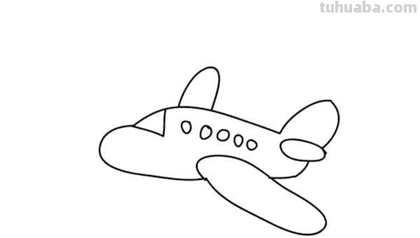 飞机怎么画简笔画（飞机怎么画简笔画图片）